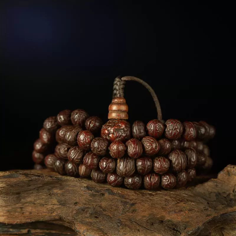 チベット▪ナツメの種 108 仏珠数珠